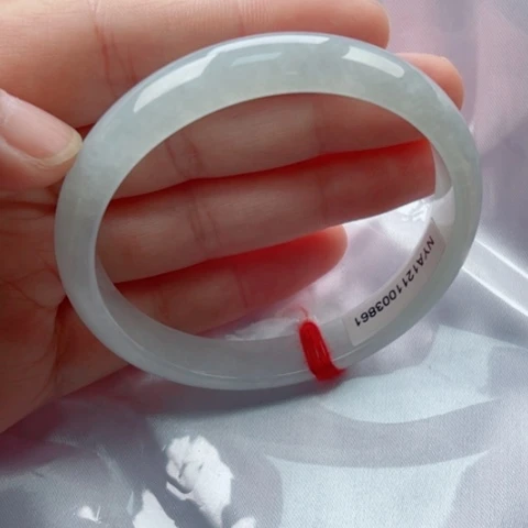 翡翠手镯未镶嵌正59.9无纹裂48小时鉴赏期