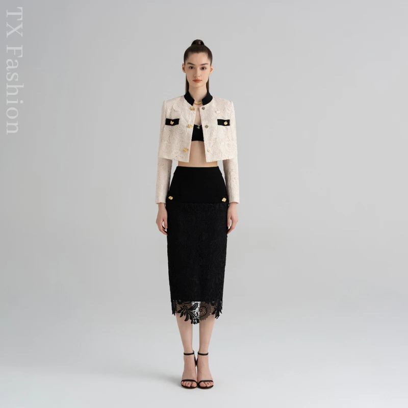 【TX Fashion】设计师款定制小香套装YL24CT03/TC24BR03/YL24SK03