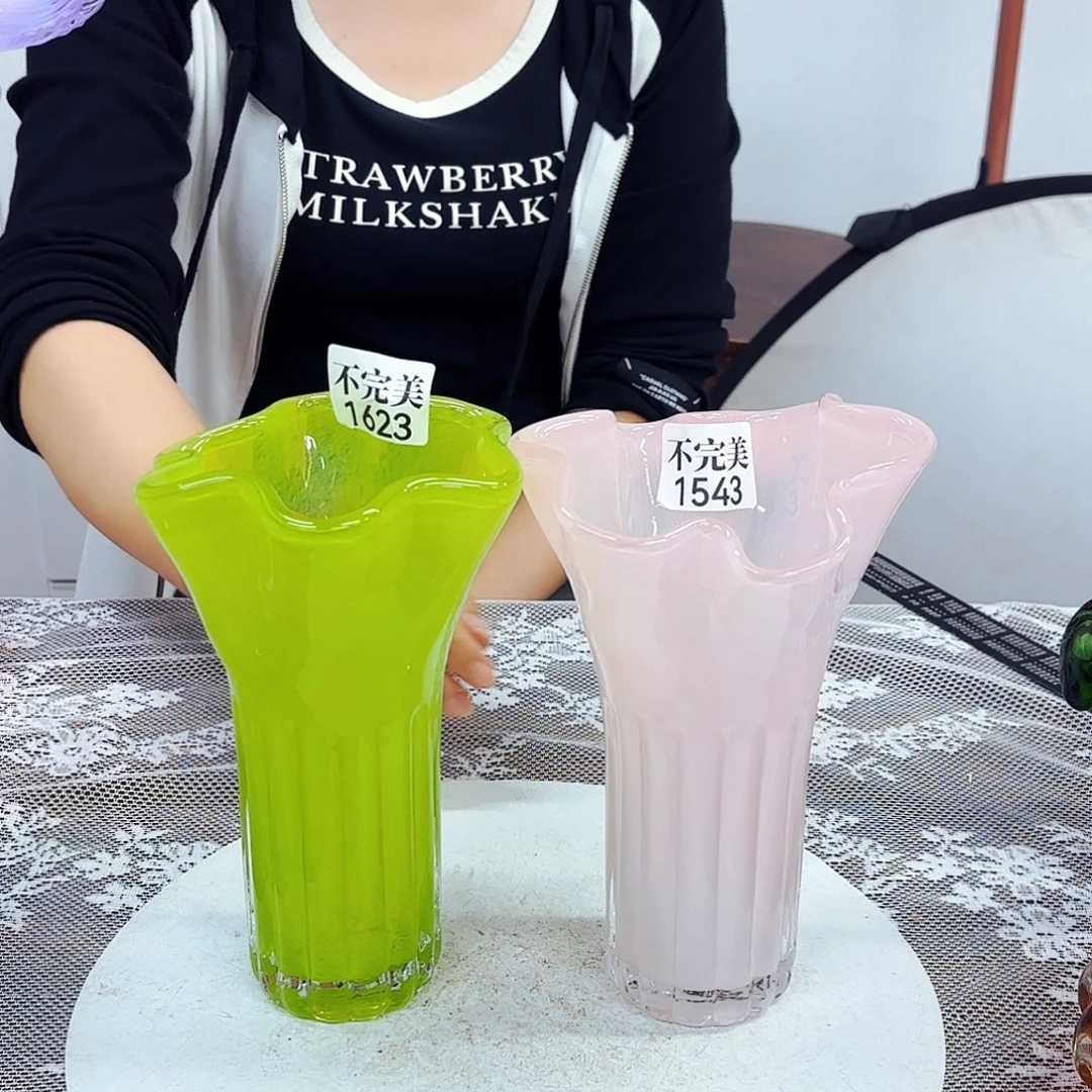 琉璃花花瓶花器艺术品