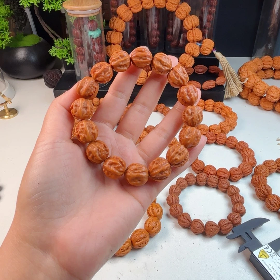 清***风非洲檀香无事牌小核桃8