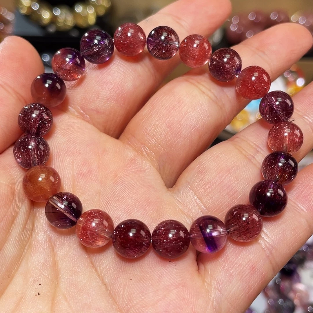 未镶嵌水晶手链稀有色9