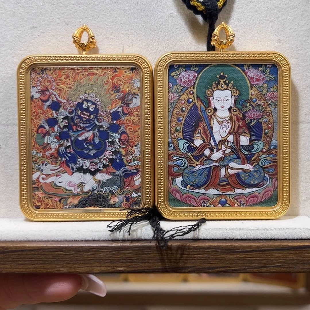 行***风吊坠双面定制虚空大黑天