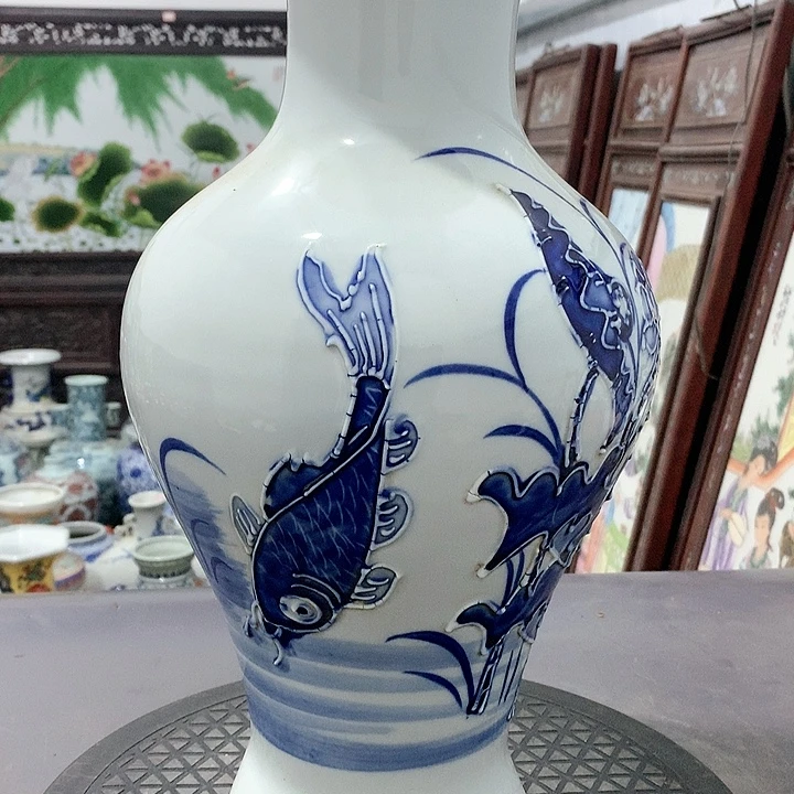 摆件陶博古架陶瓷摆件