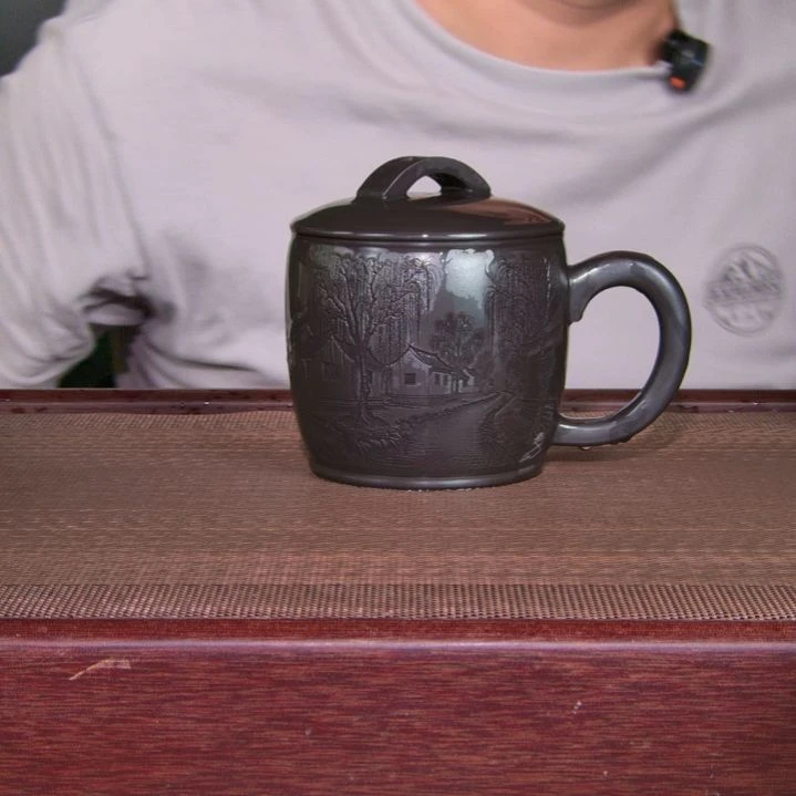 茶杯紫砂高货放漏
