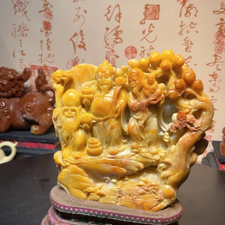 寿山石雕刻工艺简单