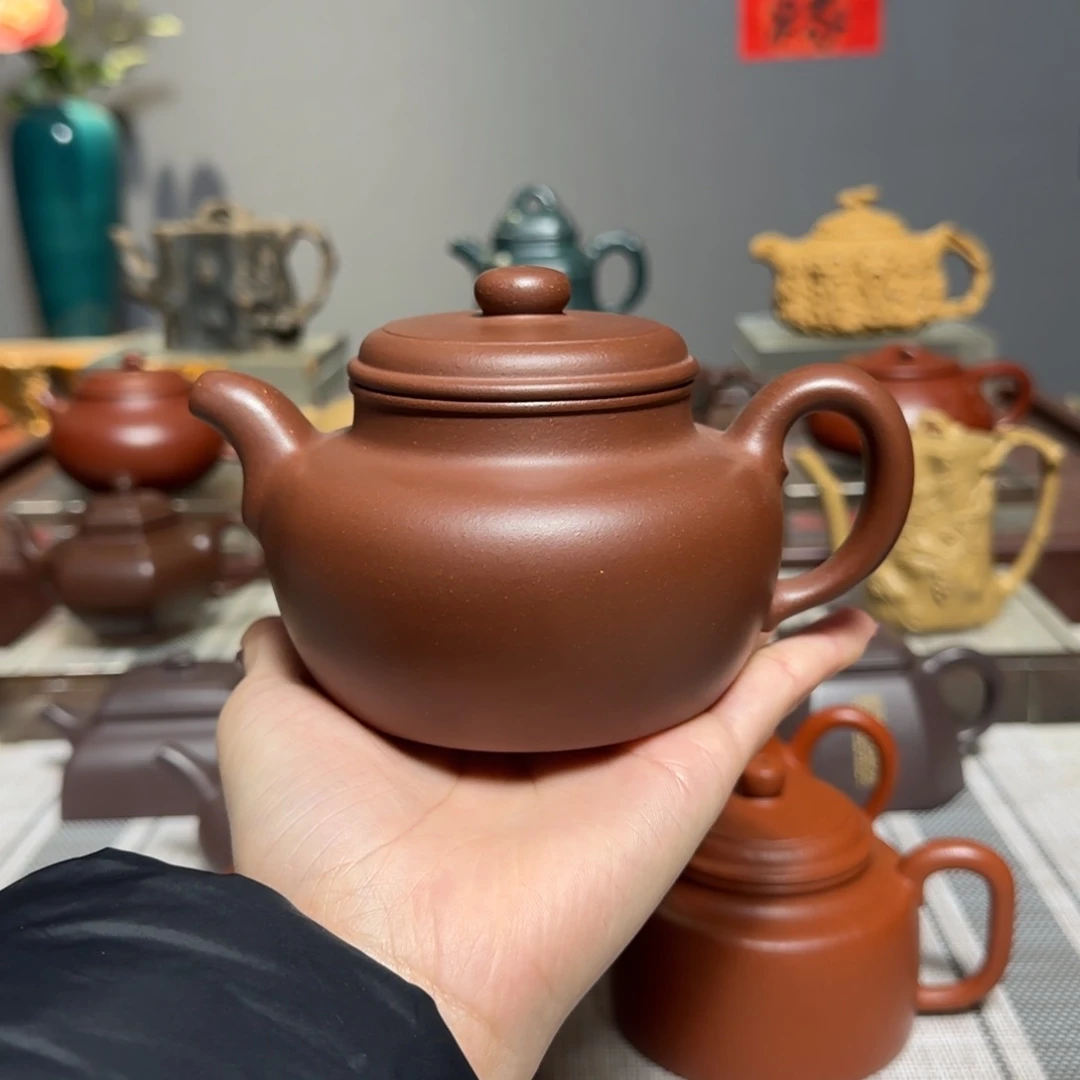 紫砂茶壶全手工福利特惠款 300cc 底槽清