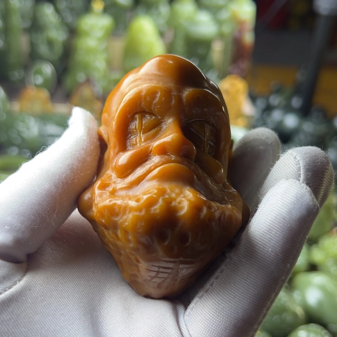 岫岩老玉（透闪石质玉）未镶嵌挂件想**水