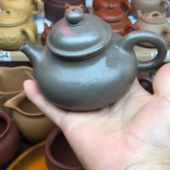 B***O紫砂茶壶青段泥容天230豪升左右