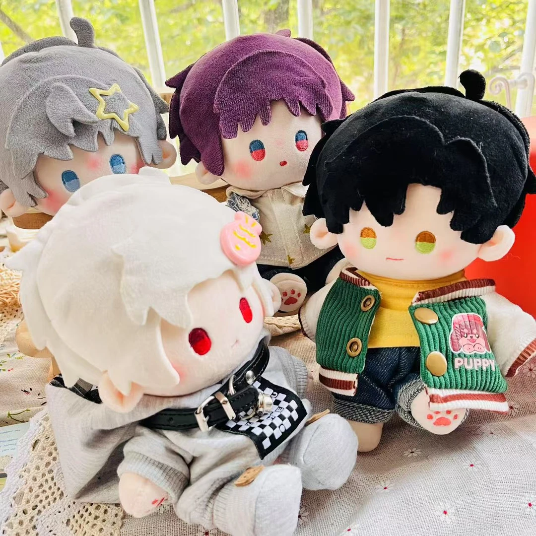 原创恋与深空祁煜黎深沈星回夏以昼秦彻20cm发片恋与深空棉花娃娃