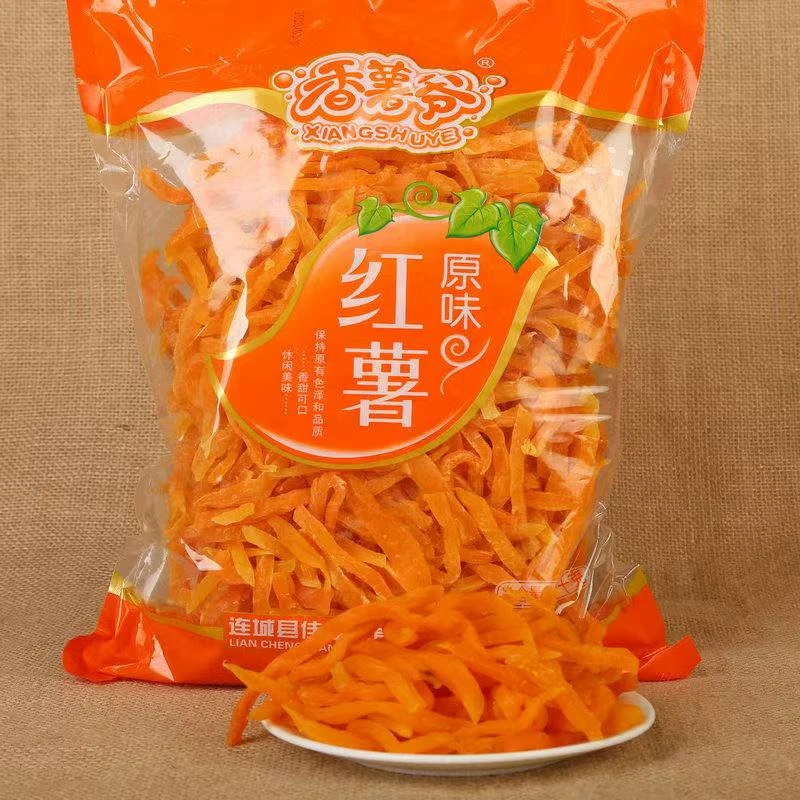 特价红薯干地瓜干农家自软糯红番薯条充饥健康零食品饱腹感