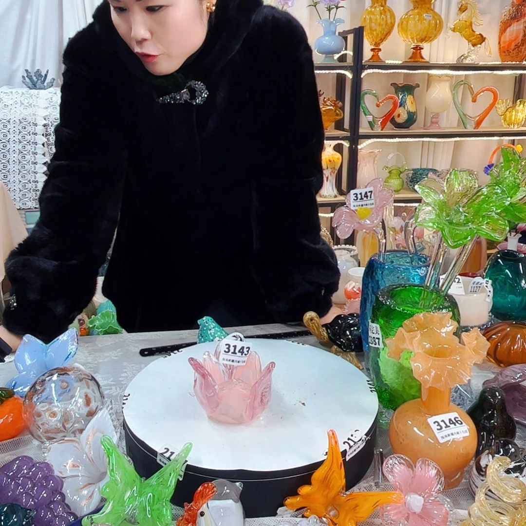 3143 家悦美居琉璃摆件