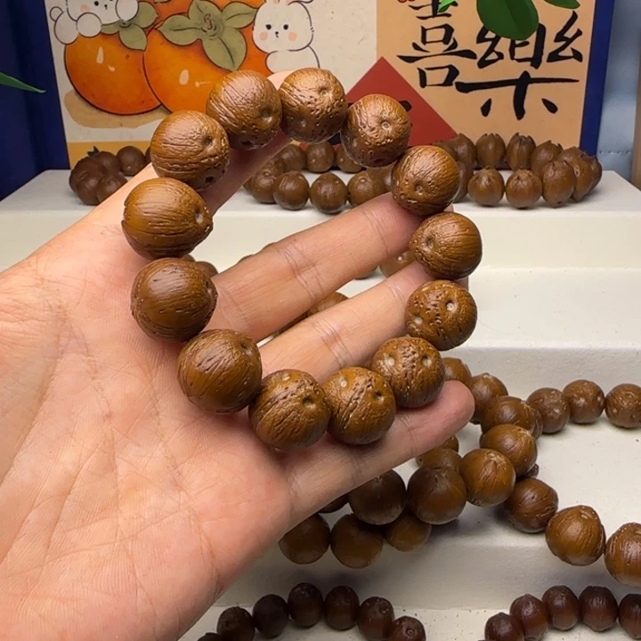 紫金鼠手串大*19精品纯圆