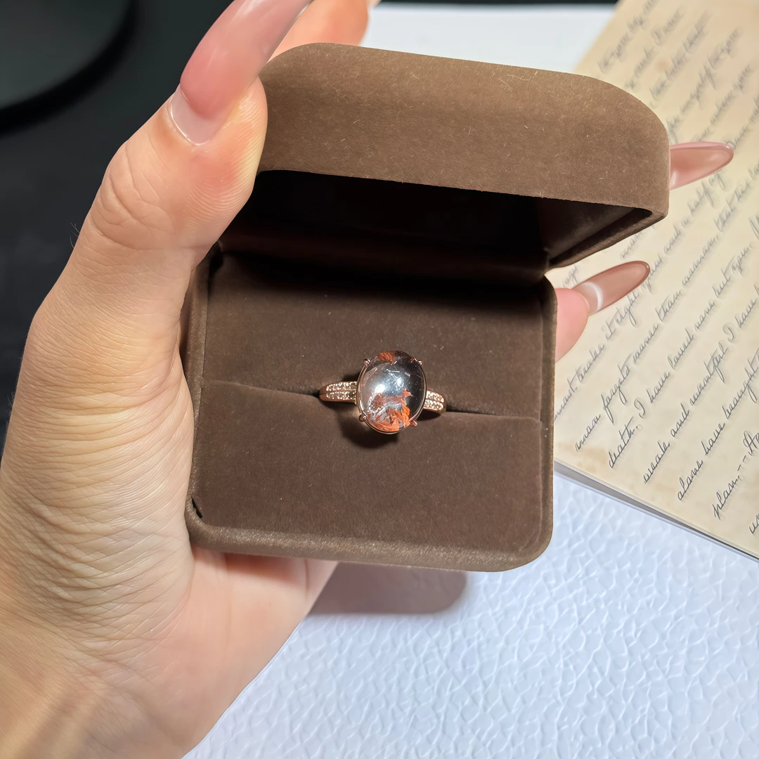 《黛喜珠宝》水晶戒指开口戒多样性发其一sj0061