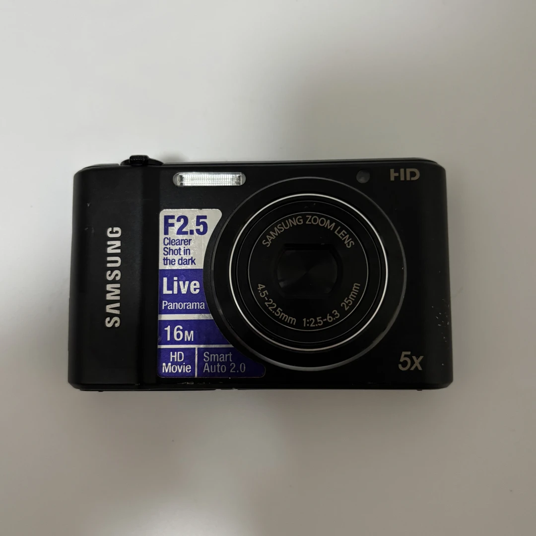 9新 Samsung/三星 st66黑色1600w像素ccd相机带配件