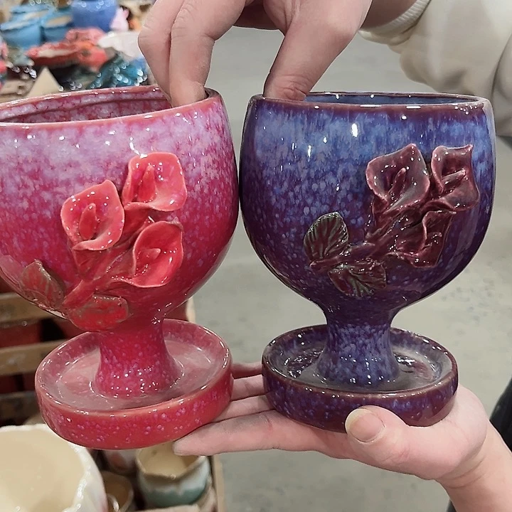 陶瓷陶瓷多肉植物花盆