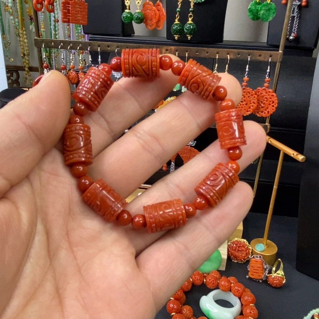 颈饰未镶嵌翡翠手链