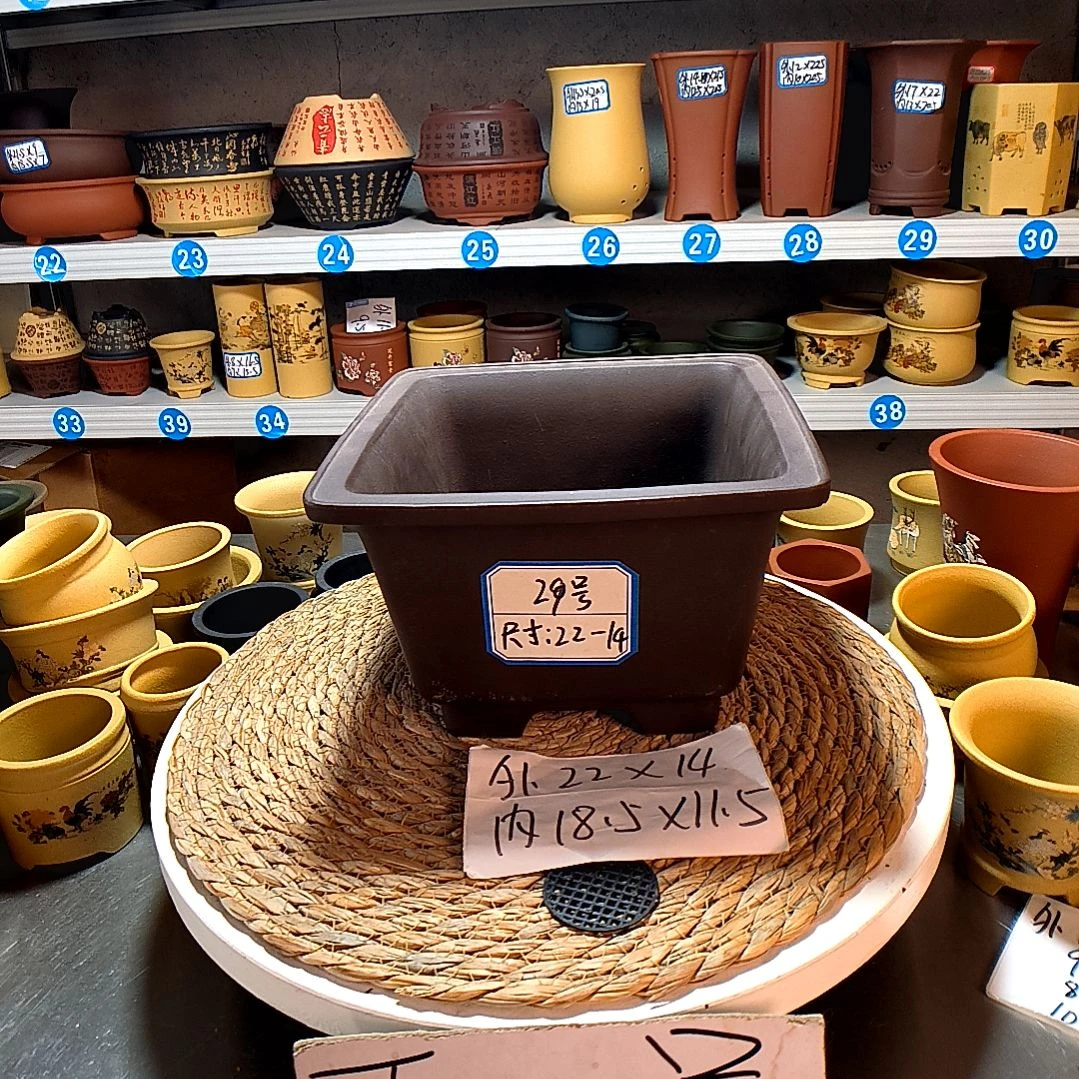 宜兴紫砂紫砂花盆花盆