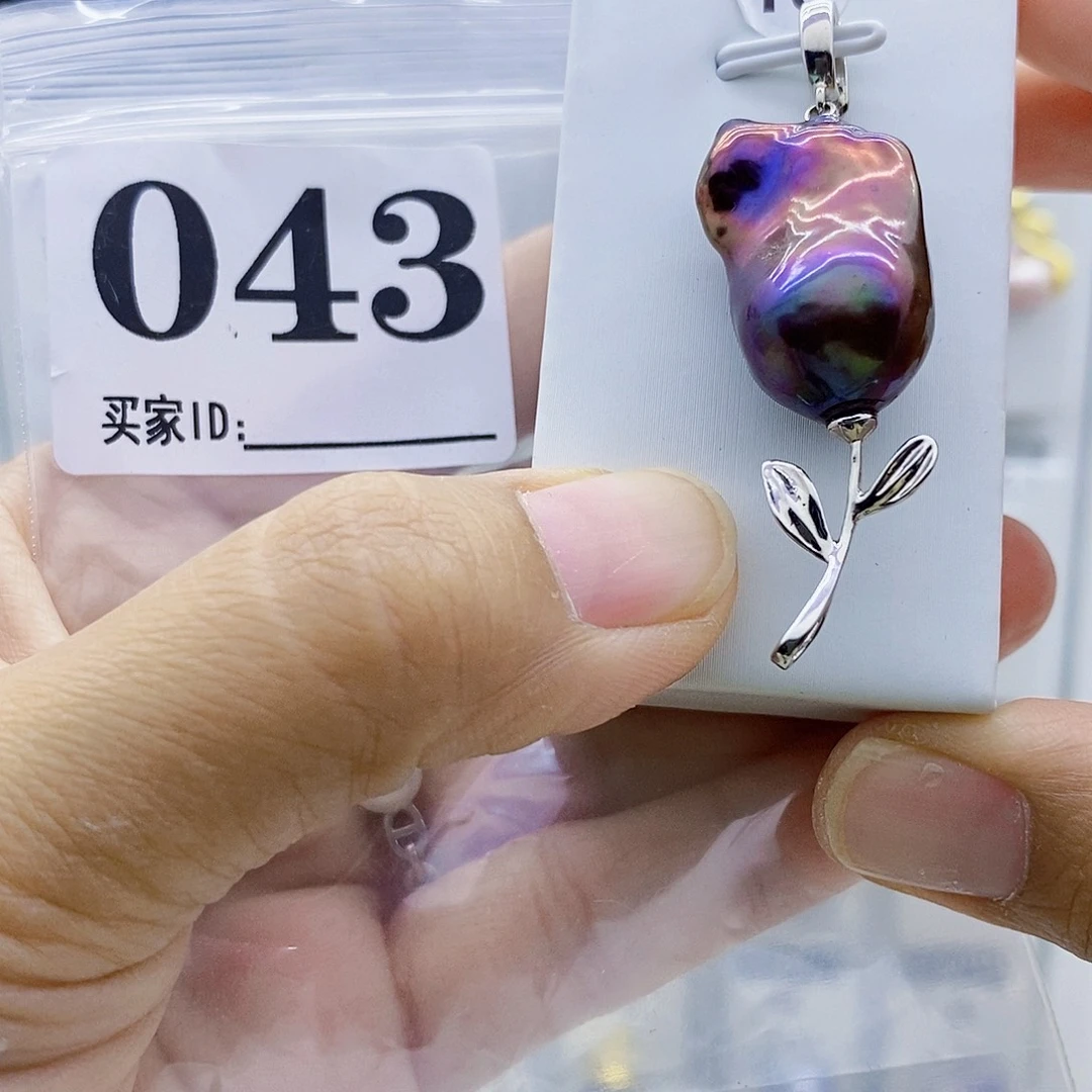 淡水珍珠钛钢颈饰