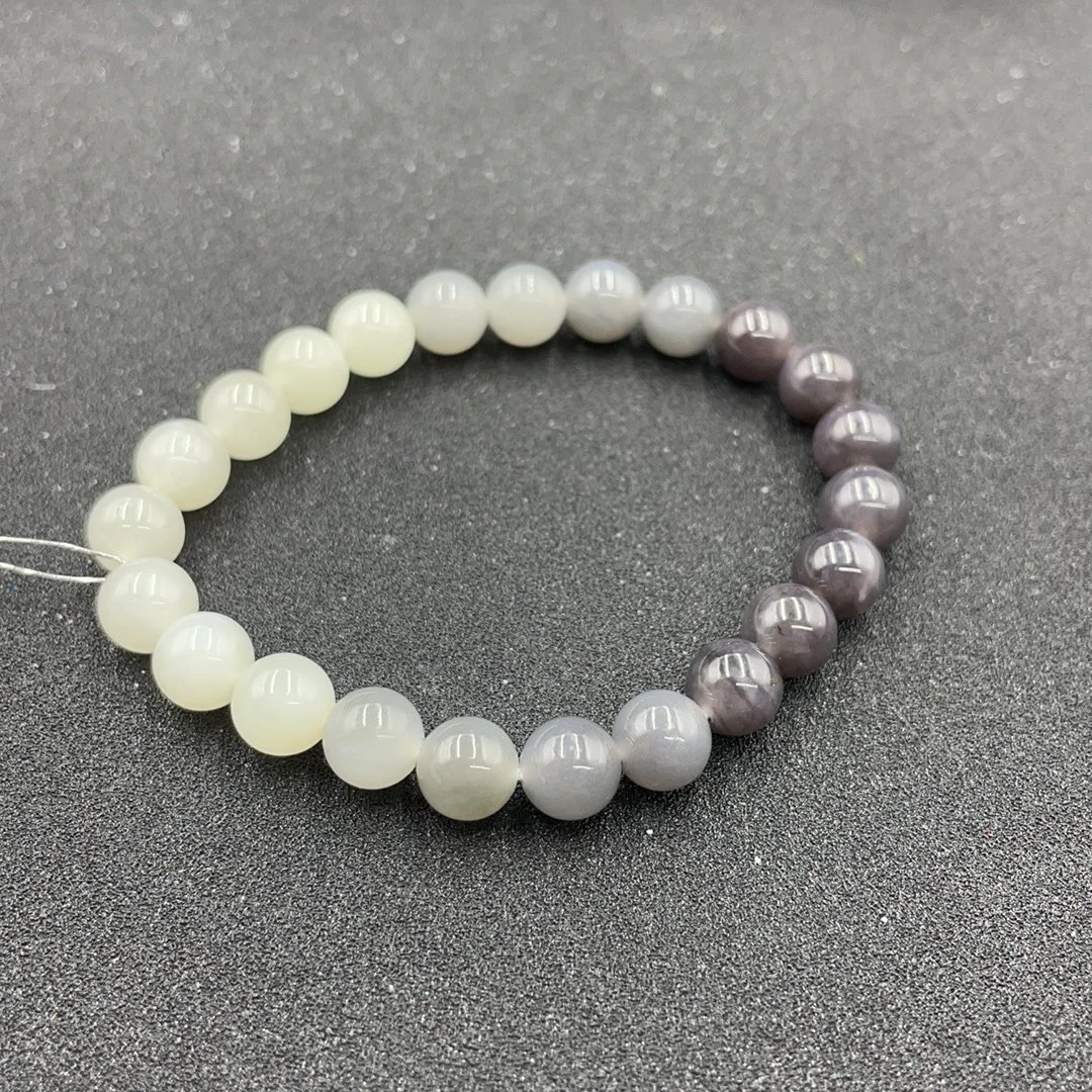 BY0606FLSF标045 北玉精选 和田玉手串