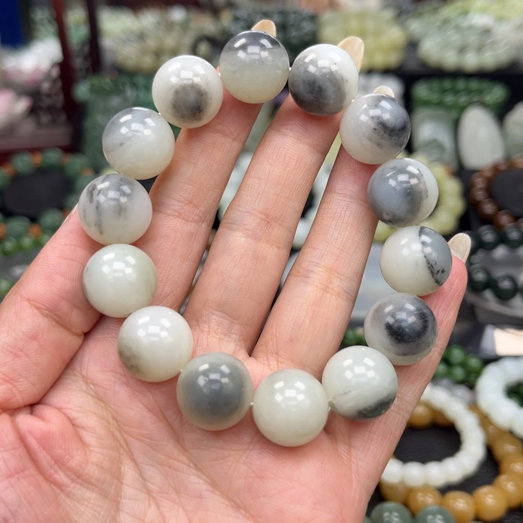 和田玉手串未镶嵌u****k