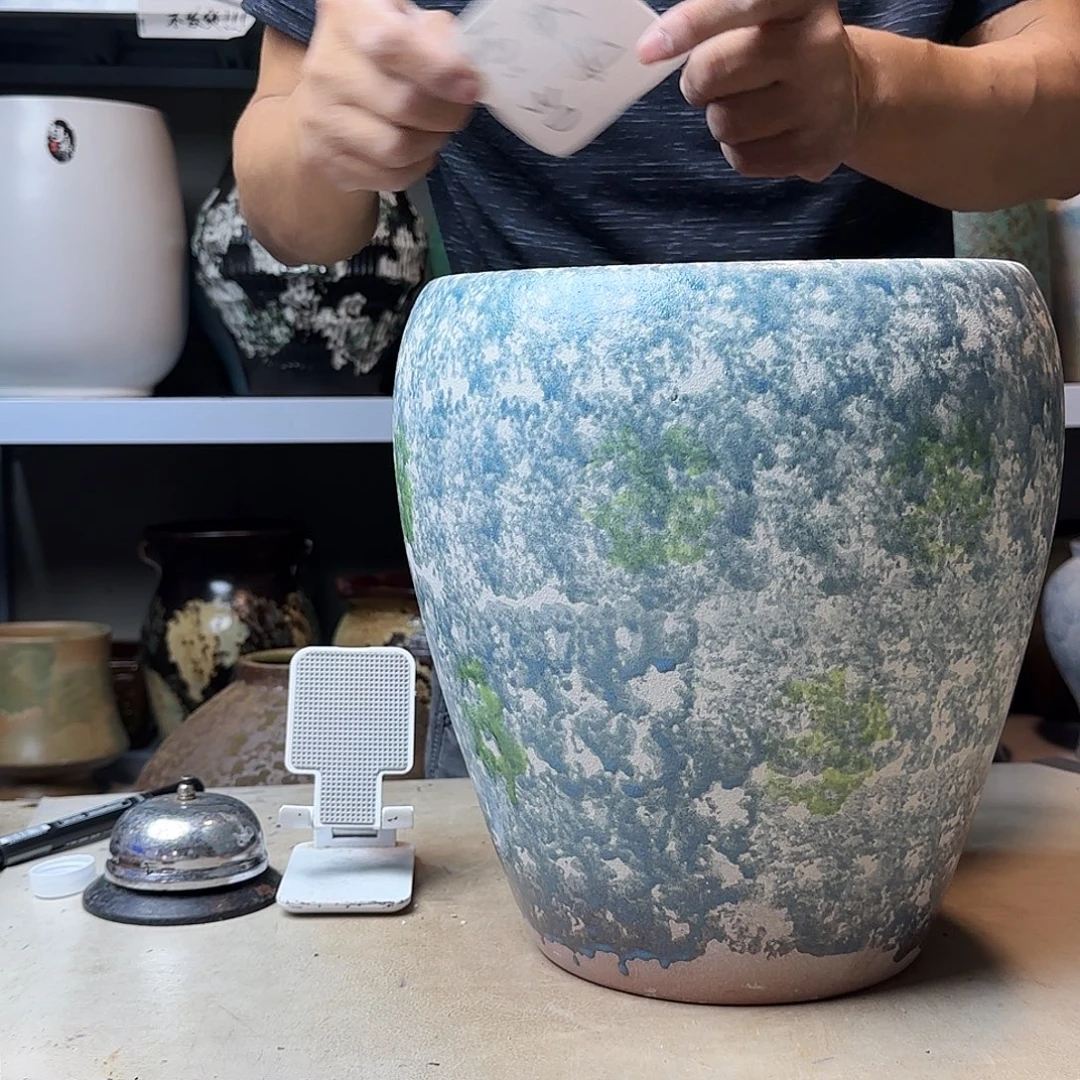 紫砂花盆尺寸25@30