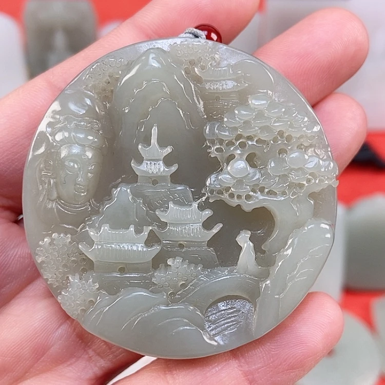 【闪购商品】颈饰未镶嵌和田玉