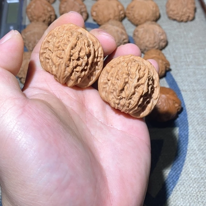 文玩核桃吊坠四座楼