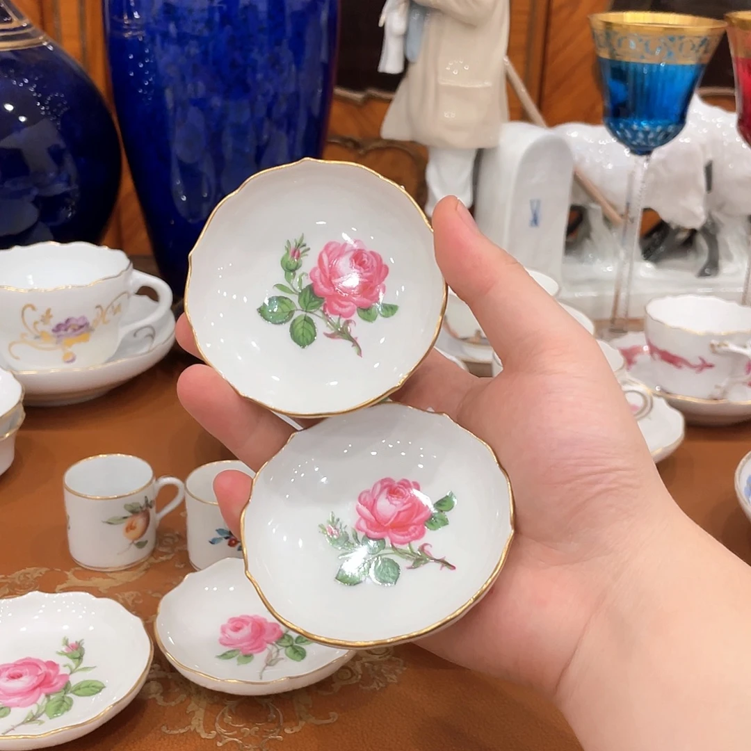 摆件中古二等红玫瑰