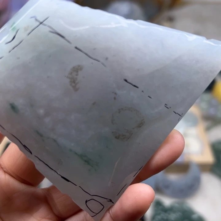 定制翡翠未镶嵌毛料