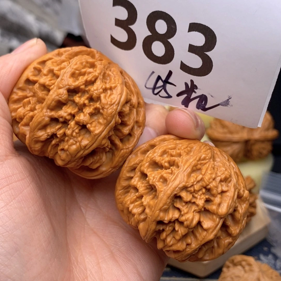 文玩核桃把件383号45粗筋