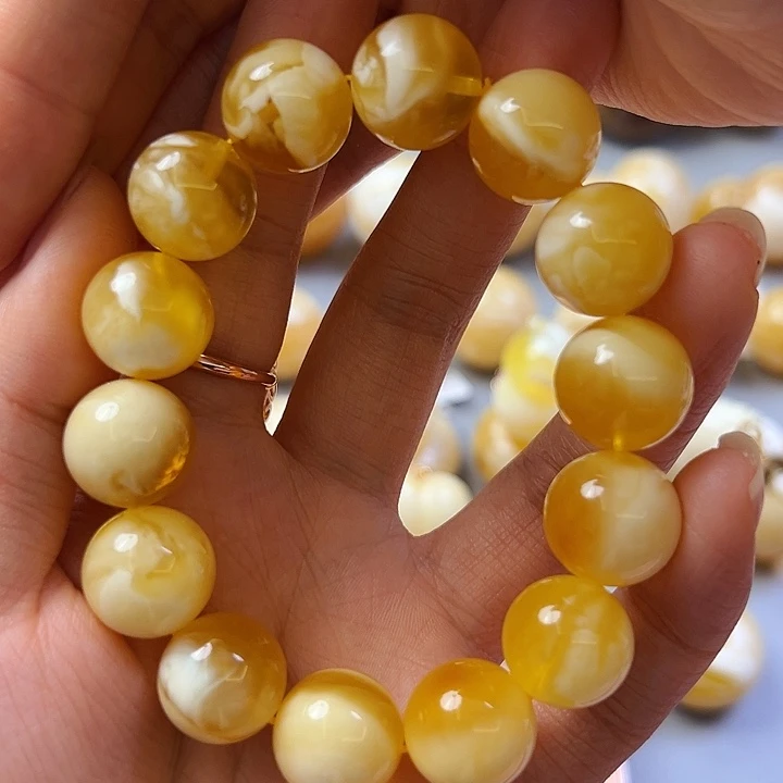 未镶嵌颈饰蜜蜡蜜蜡