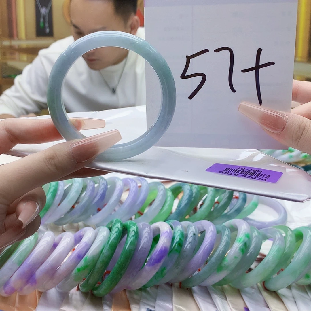 翡翠未镶嵌手镯nn