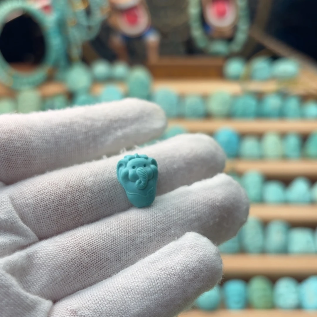 绿松石未镶嵌配饰