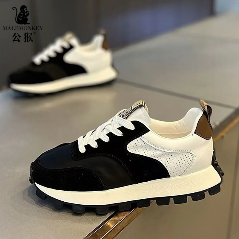 公猴男鞋夏季新款时尚透气百搭阿甘鞋子男款户外耐磨运动休闲潮鞋