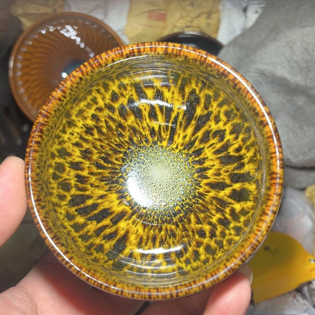 茶盏建盏手握泡茶主人杯