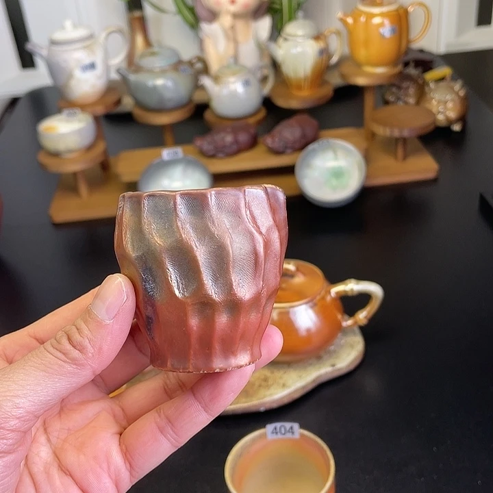 燃薪柴烧茶器主人杯