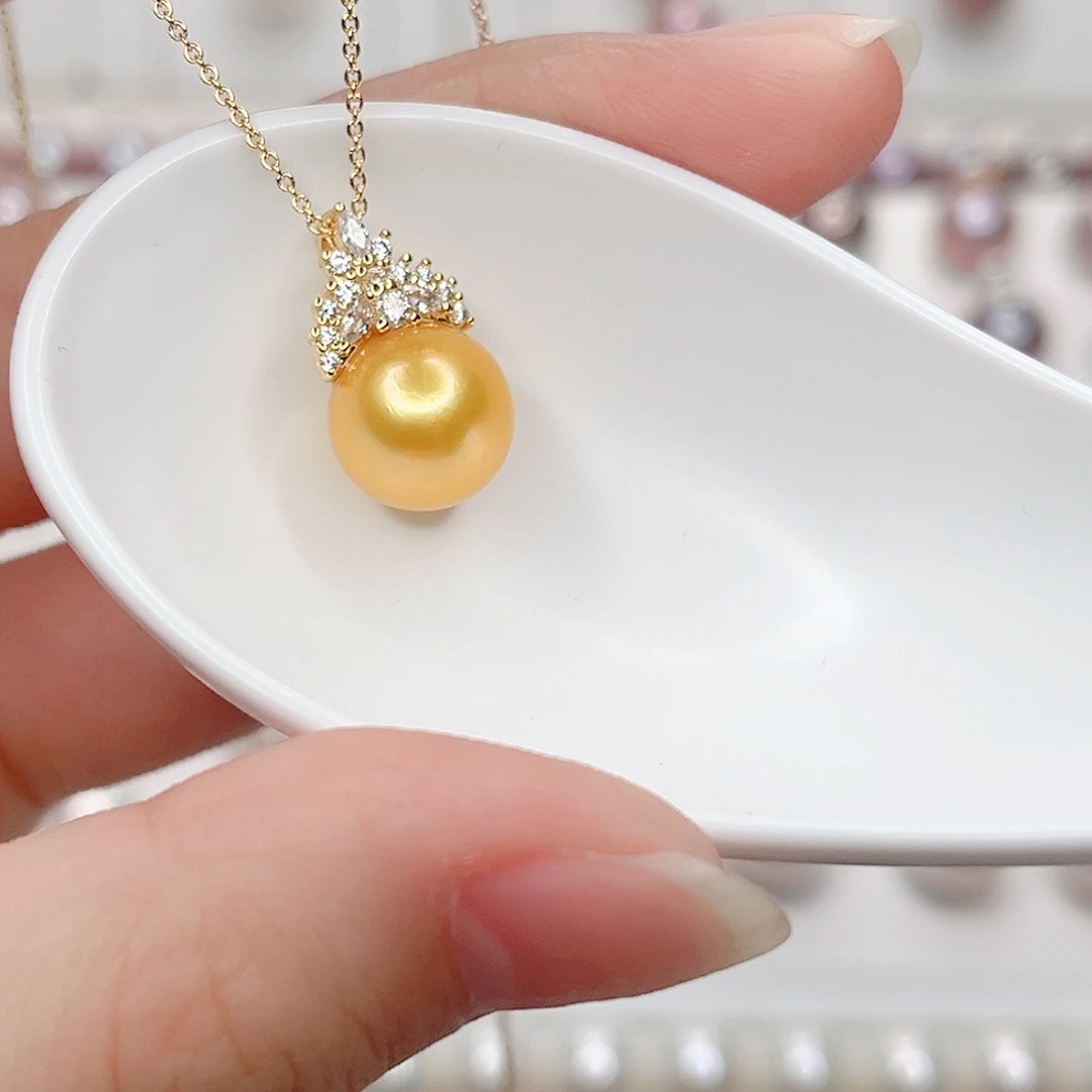 吊坠(赠链)淡水珍珠合金