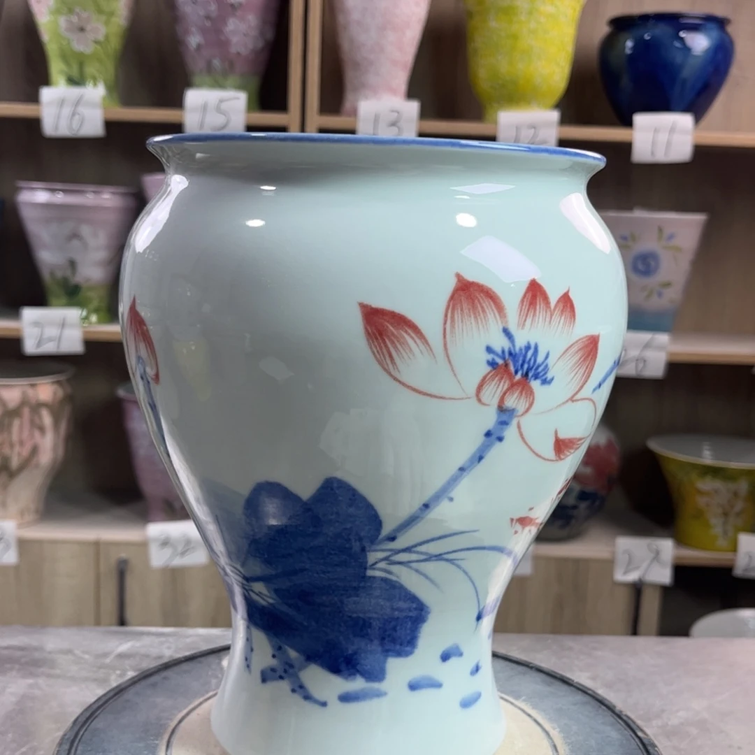 景德镇陶瓷花盆花盆