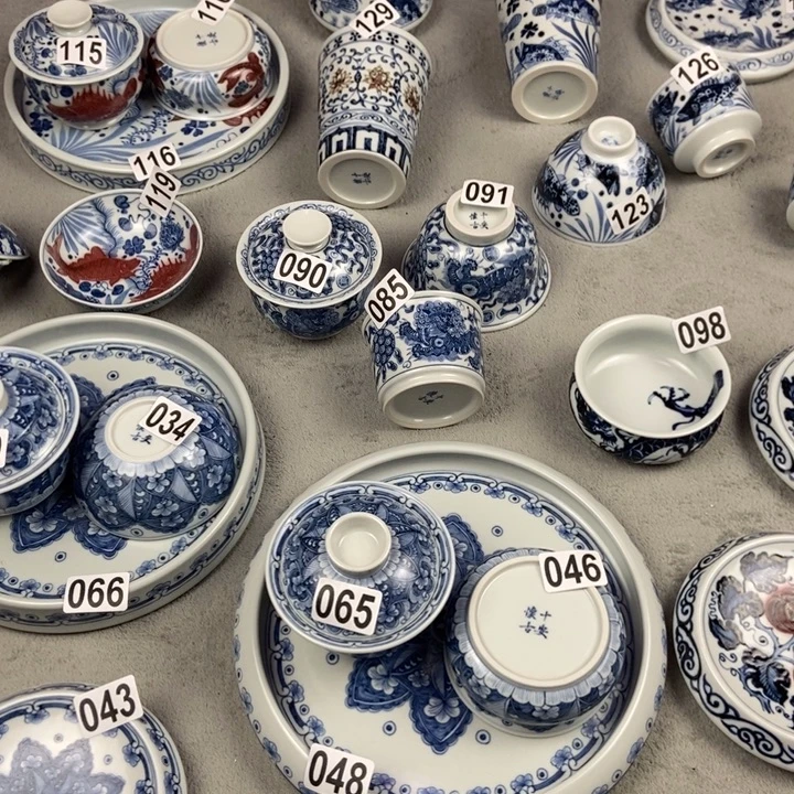 瓷片手工手绘手工制作