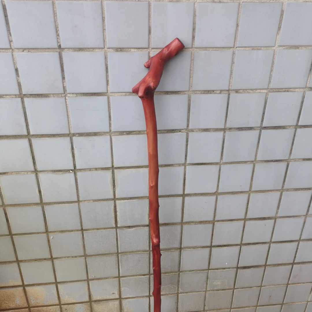 74号纯手工制作红刺刺拐杖
