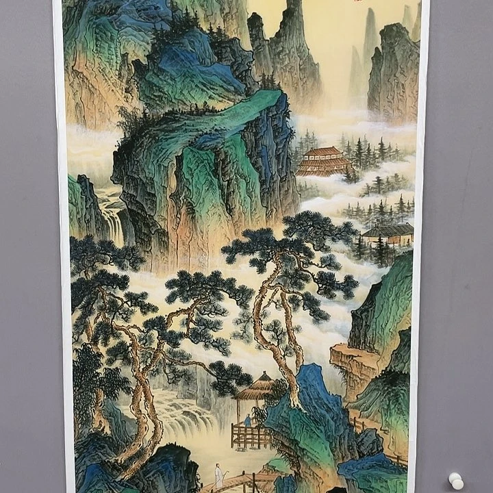 国画纯手绘国画山水画闪购链接