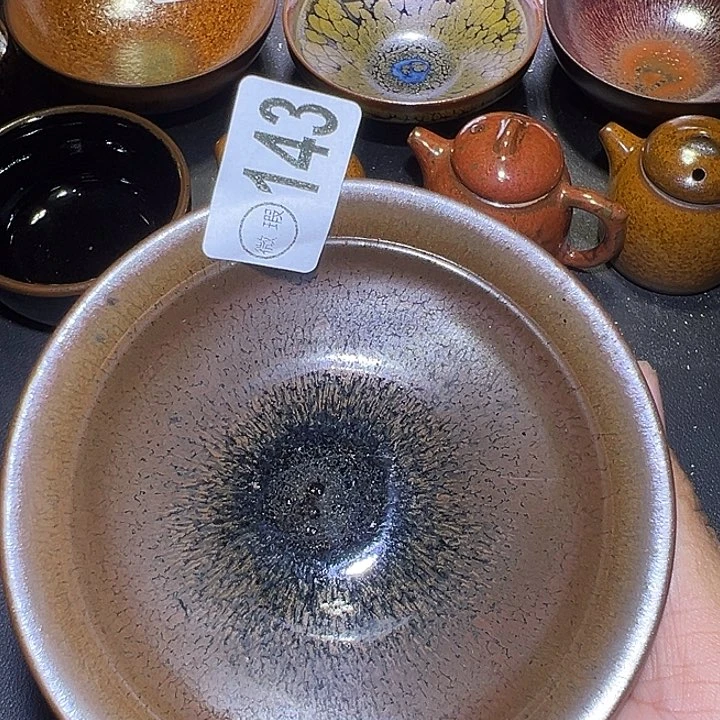 茶盏建盏建盏瑕疵