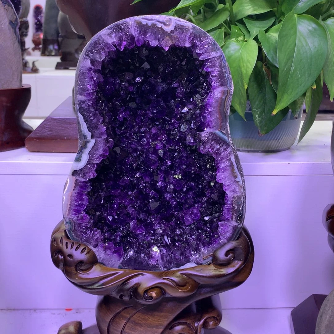 紫晶大型摆件（非配饰）未镶嵌
