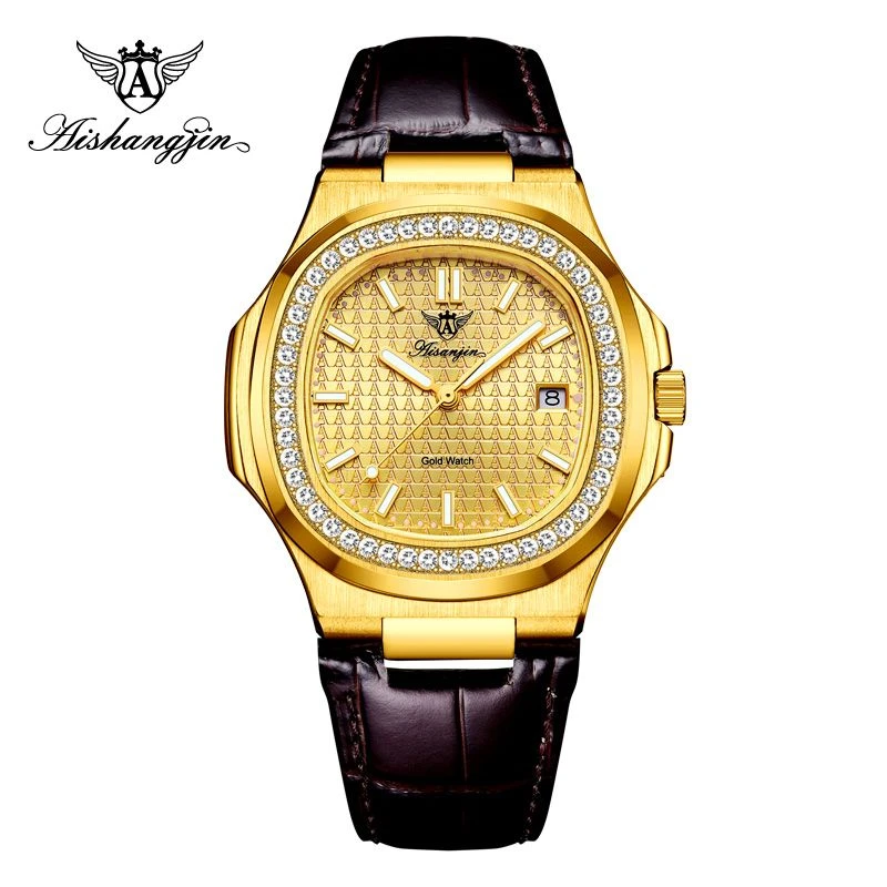 Q {钻 鹦武螺} 经典时尚简约百搭男女对表8366G/L