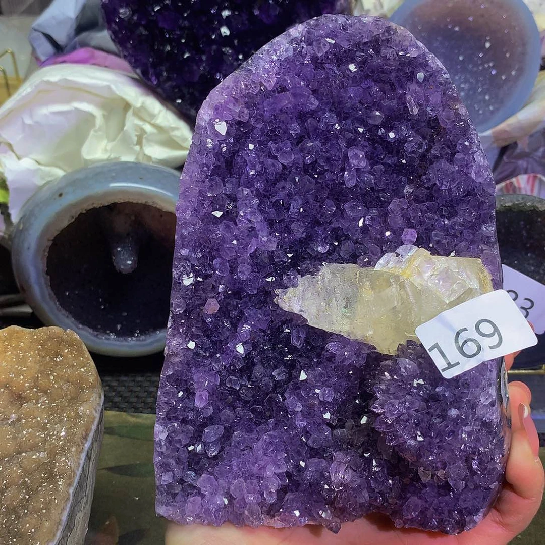 紫晶大型摆件（非配饰）未镶嵌可**子