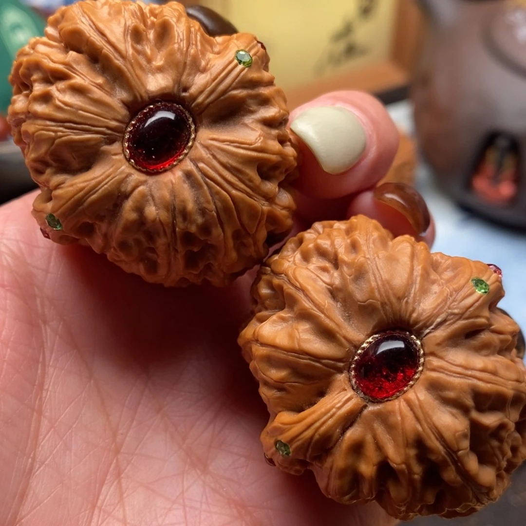 把件文玩核桃43尺寸平谷元宝