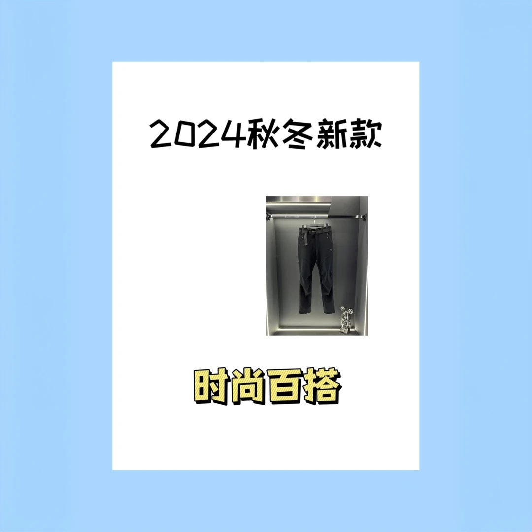 2025新款男士时尚百搭户外休闲加绒轻奢卫裤S