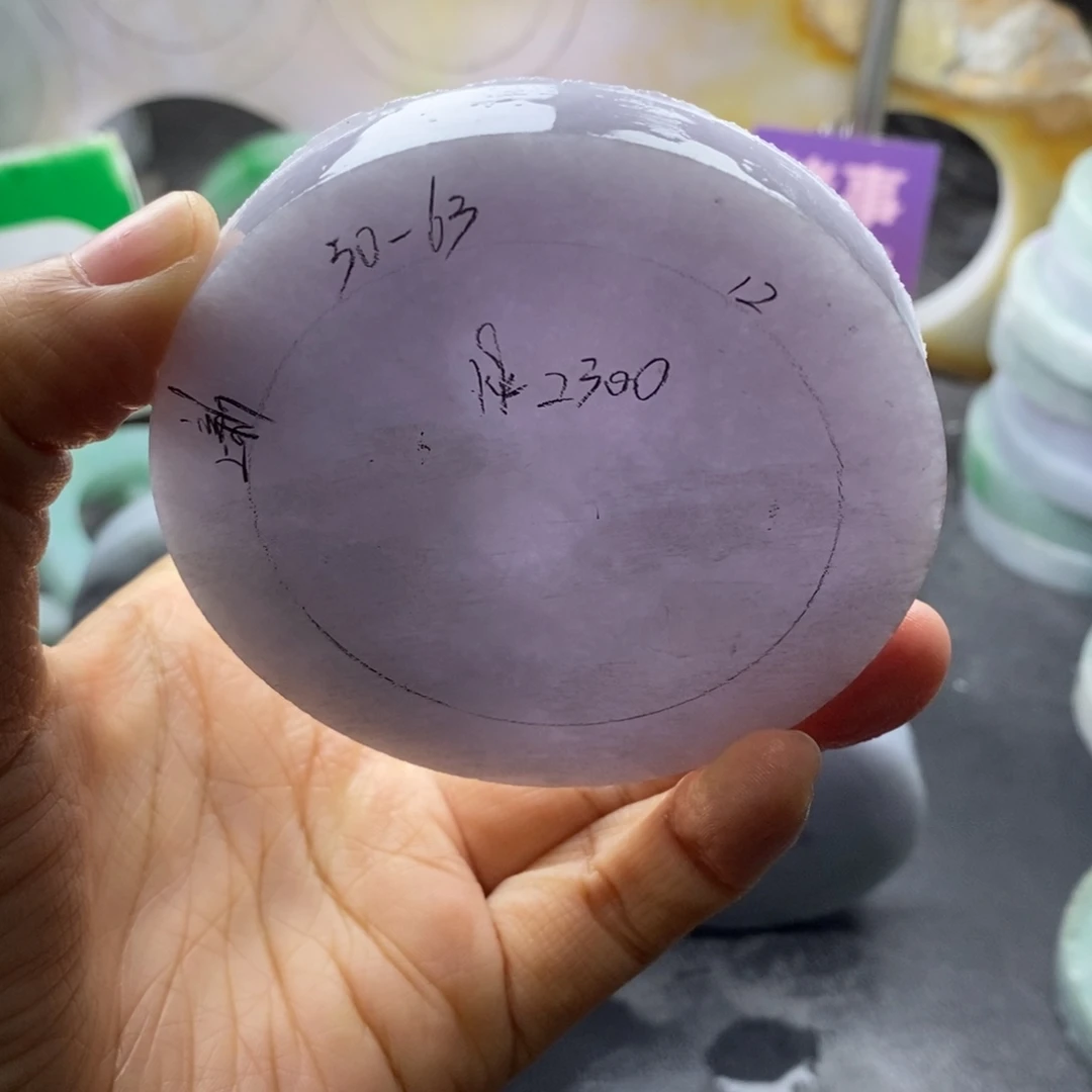 定制翡翠未镶嵌翡翠手镯