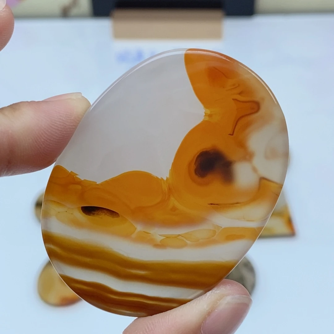 玛瑙/玉髓未镶嵌珠宝半成品