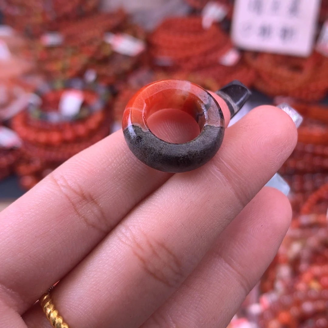 未镶嵌手链南红玛瑙34号内径卡11